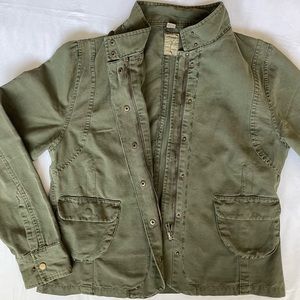 Gramicci Jacket, olive green, size LG